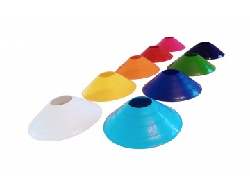 Markeringskoner 6 cm, 9 olika färger