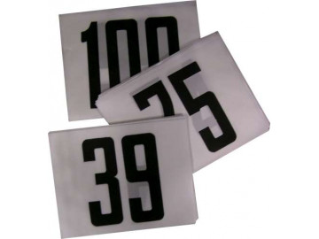 Nummerlappar 1-100