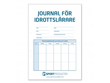 Idrottsjournal A4