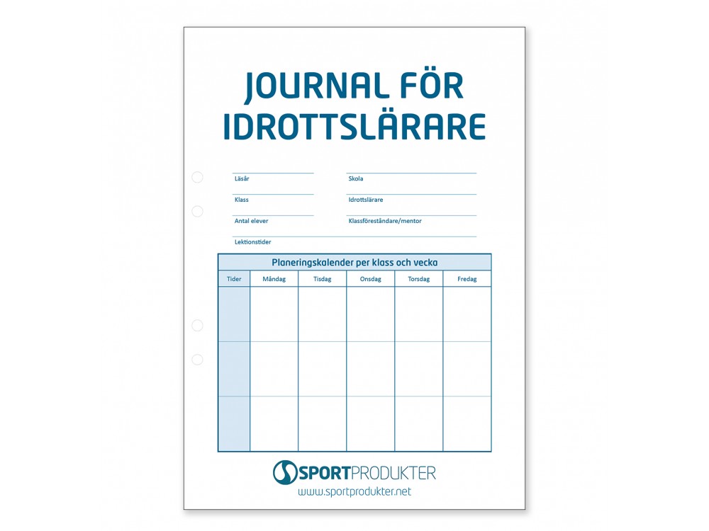 Idrottsjournal A4