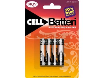 Batteri AAA 4-pack