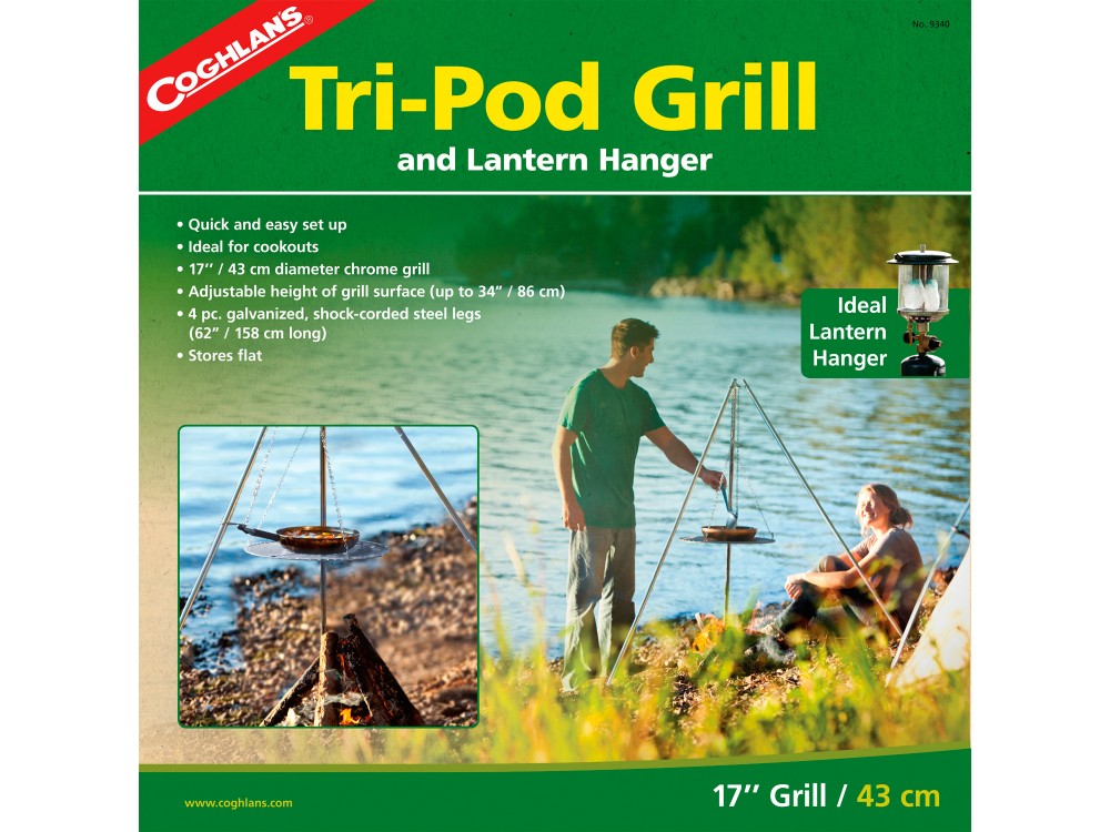 Grillställning, Trebent för eldstad