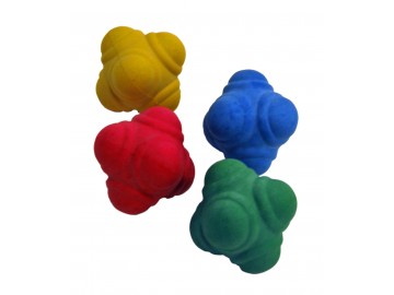 Reaktionsboll i gummi ”Knölboll” 7 cm
