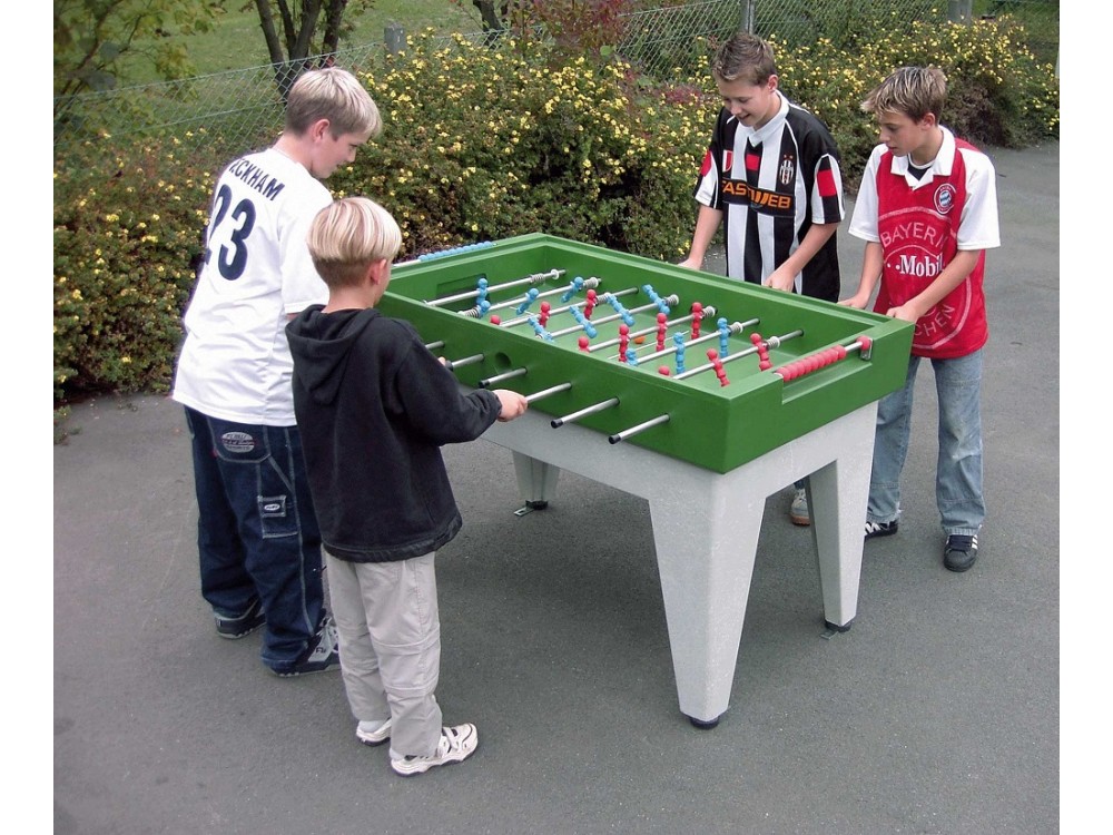 Fotbollsbord i betong