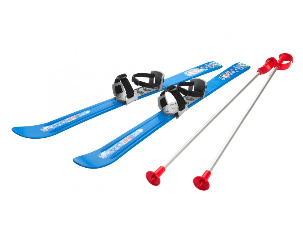 Barnskidor Plastkon Baby ski 90 cm Blå