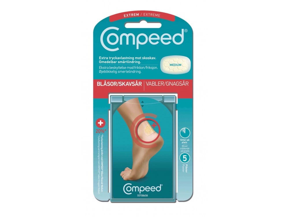 Compeed Plåster Blåsor/Skavsår Sport