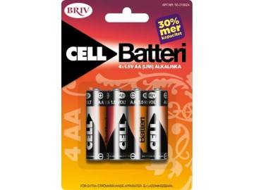 Batteri AA 4-Pack