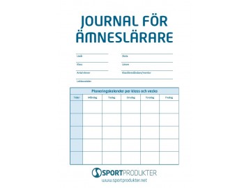 Journal För Ämneslärare A4