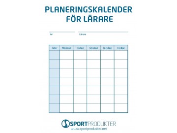 Planeringskalender A4