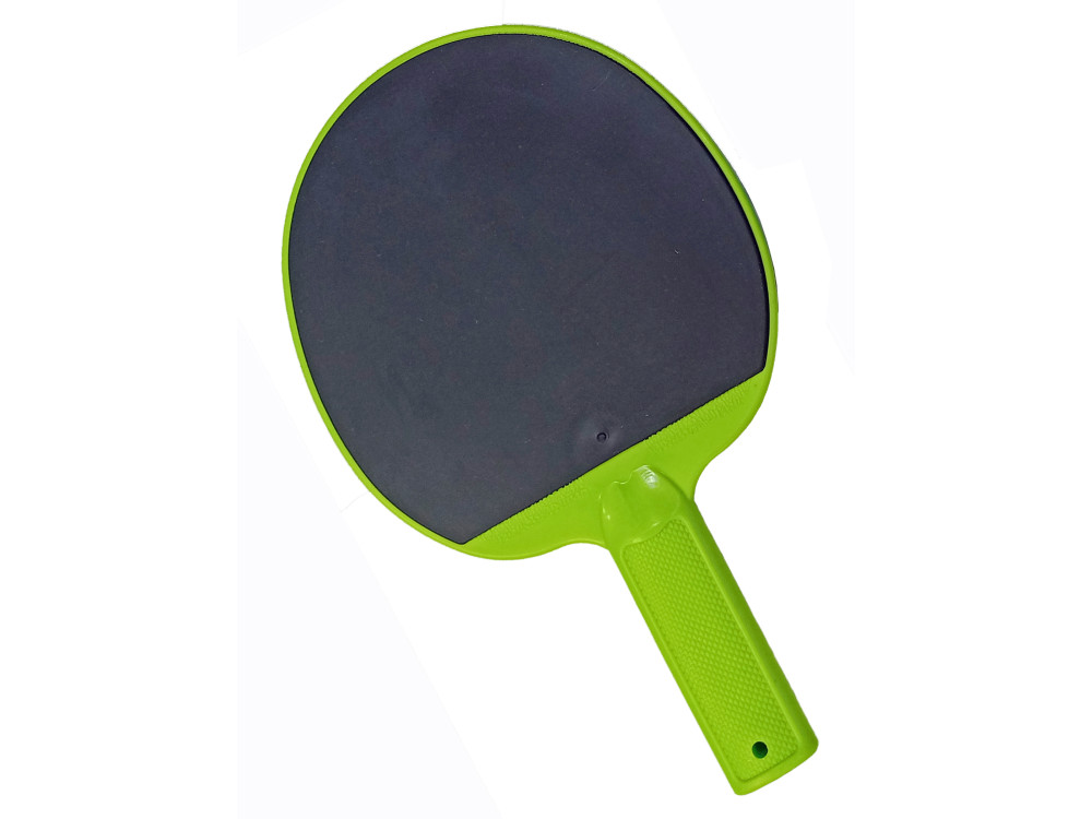 Pingisracket i plast med gummiyta